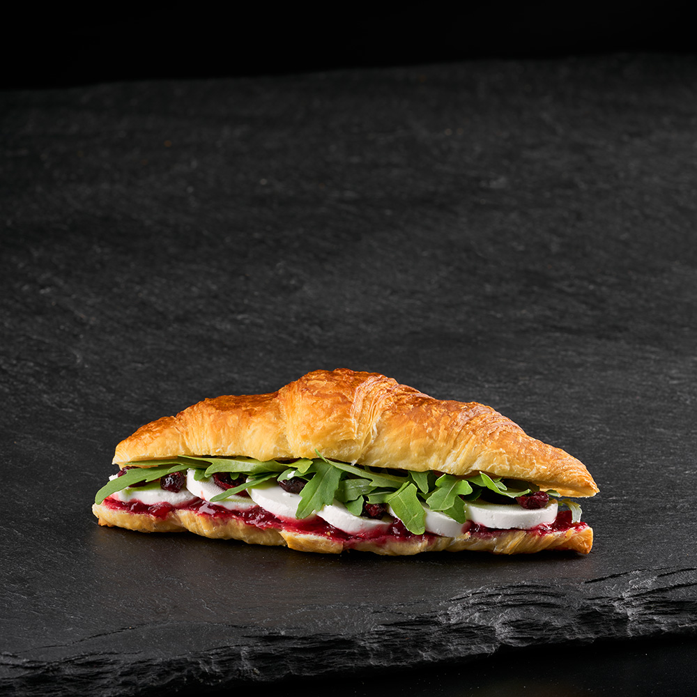 Croissant s kozím sýrem