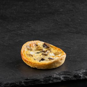 Quiche s kozím sýrem a cuketou