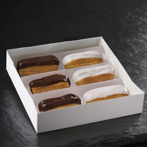 Mini Éclair vanilka a čokoláda 6 ks