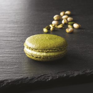 Velká pistáciová makronka