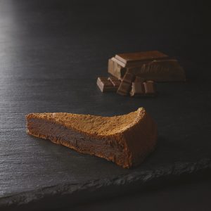 Čokoládový Moelleux - řez