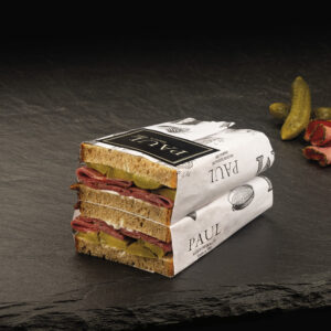 Domácí chléb s pastrami