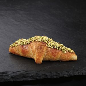 Croissant s pistáciovým krémem