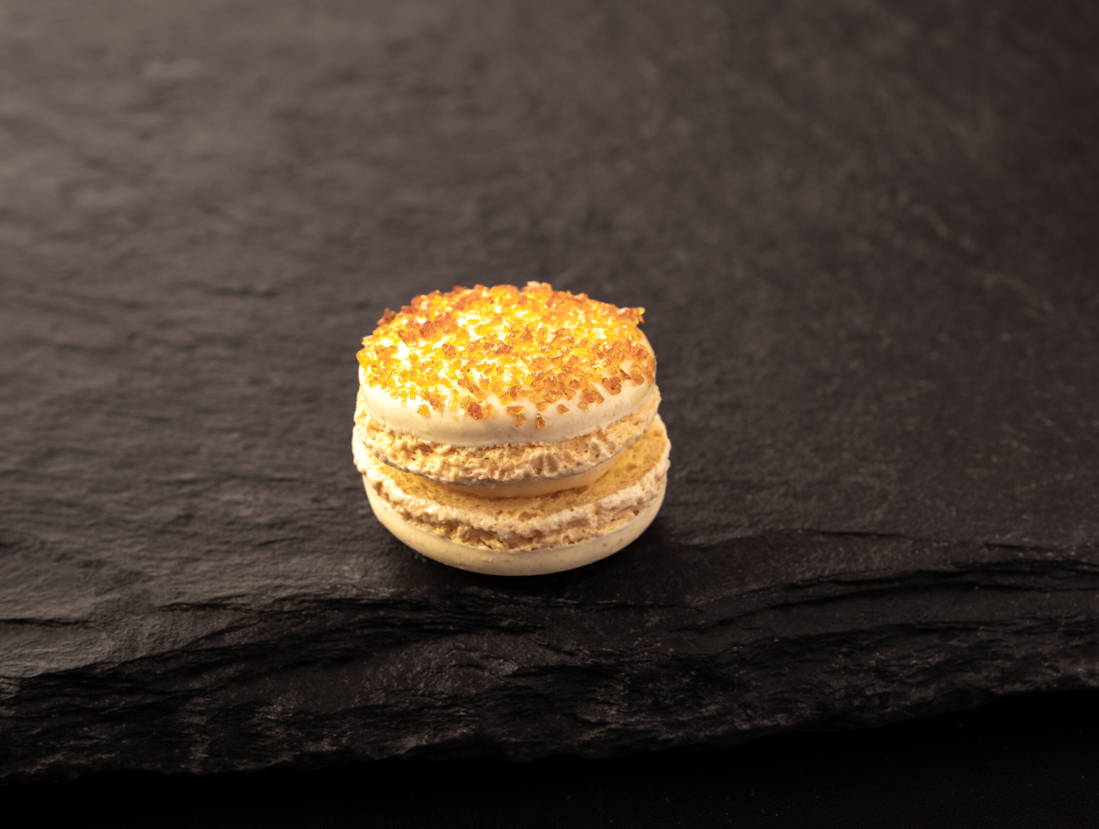 Makronka Crème brûlée